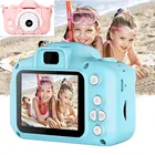 Детская камера, детские развивающие мини-игрушки 1080P, проекционная камера, подарок ребенку на день рождения, цифровая камера HD с зарядкойTF