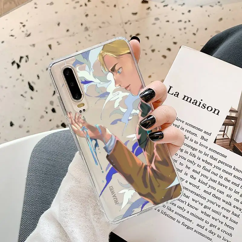 

Anime Attack on Titan Phone Cases Transparent for Samsung A71 S9 10 20 HUAWEI p30 40 honor 10i 8x xiaomi note 8 Pro 10t 11