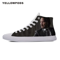 casual shoes mens white handiness action movie for john wick chapter comfort walking shoes lace up men fashion footwear man