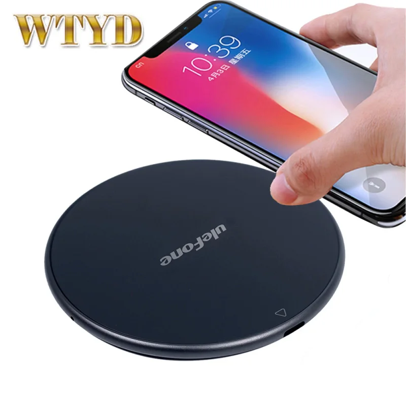 Оригинальное Беспроводное зарядное устройство Ulefone UF002 10 Вт 5 В/9 в 2 А выход для и