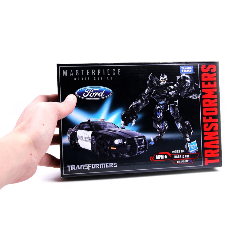 Takara Tomy Трансформеры MPM05 автомобиль металлическая часть 18 см Баррикада Автоботы