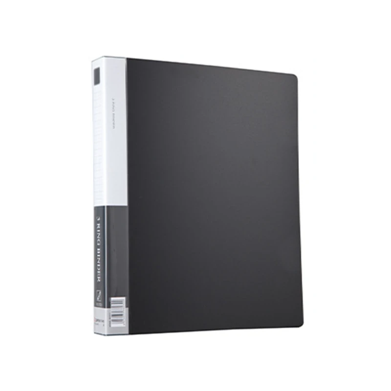 

A4 Office File Folder 2 Holes D-Shape Loose Leaf Binder Document Holder Storage Organizer School Supplies