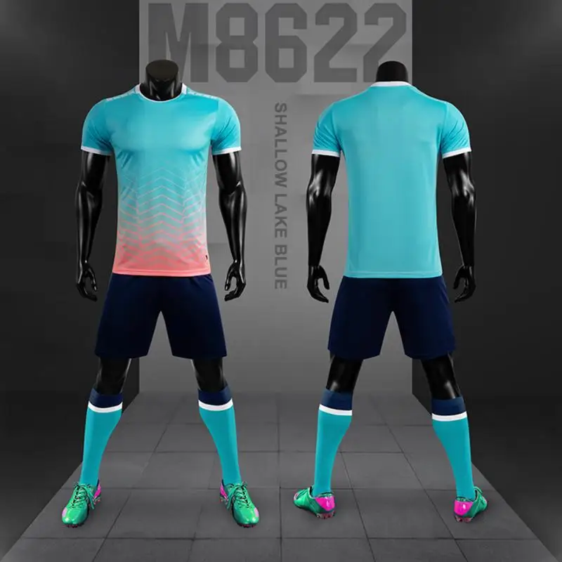 Униформа ZedFootball Футбольная спортивная одежда с коротким рукавом тренировочная
