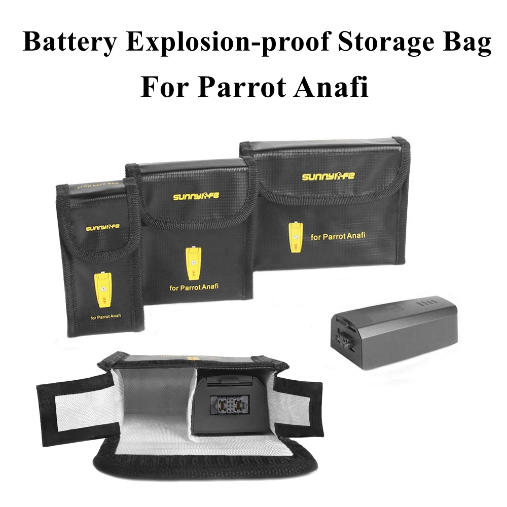 Защитный чехол для батарей LiPo Drone Parrot Anafi взрывозащищенный защитный хранения
