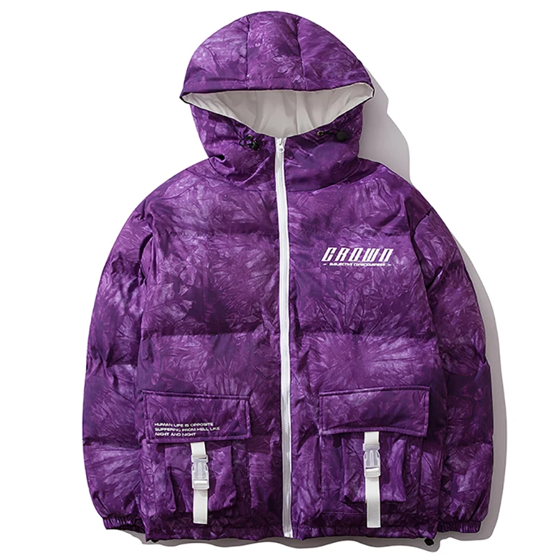 Мужская парка с ленточным карманом куртка Commander зимняя женская ветровка