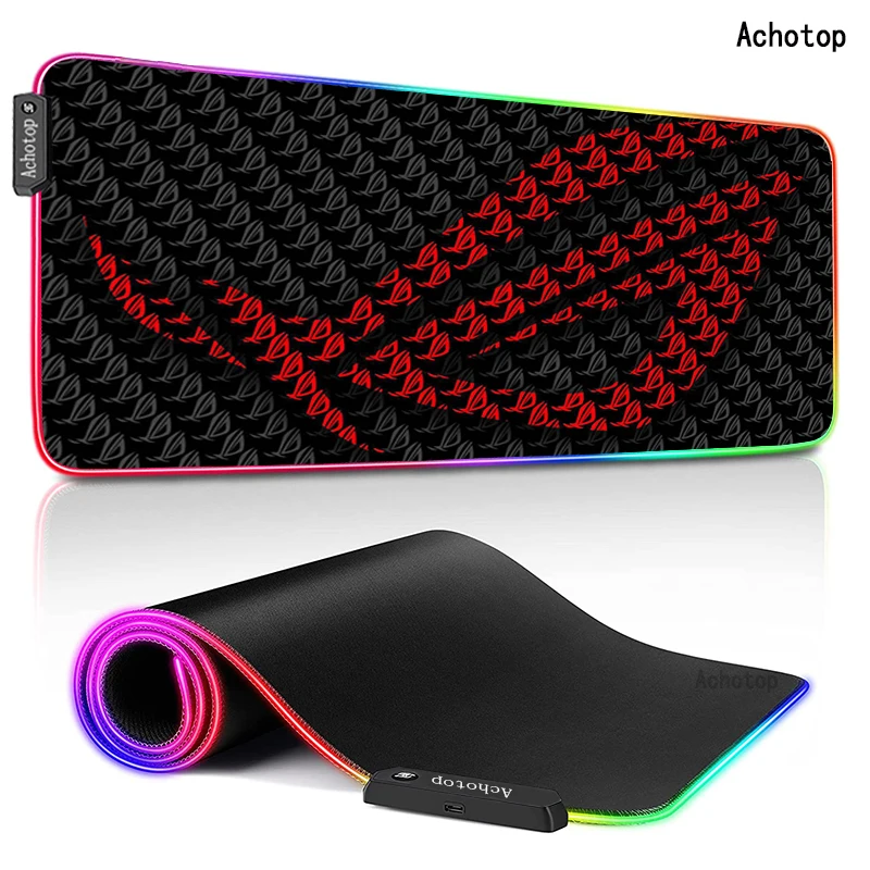

RGB Mousepad Mat for Mouse Gamer Gaming Mouse Pad 800X300mm LED Large Computer Keyboard Mouse Mat Desk Mats for PC Deskpad ASUS