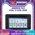 Автомобильный DVD-плеер PX6 DSP IPS Android 9. 0 4G + 64G GPS RDS радио Carplay Bluetooth 10,0 для Alfa Romeo Brera 5,0 Sportwagon Spider