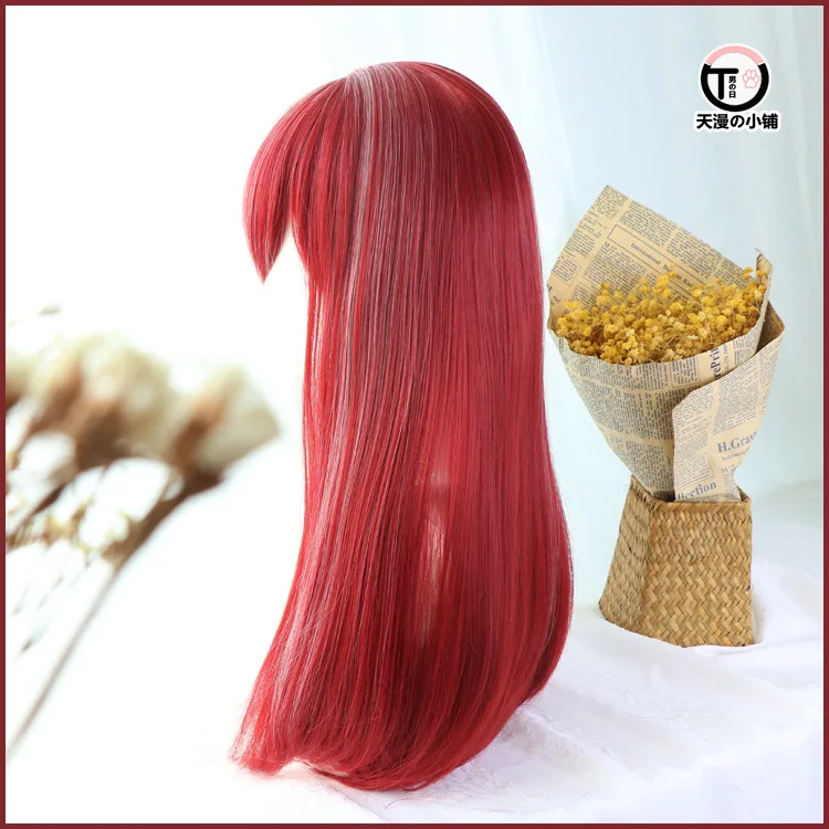 

My Hero Academy blasts the cos wig long hair version of the women's version.