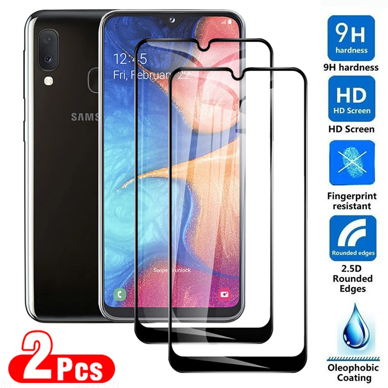 

2 шт Полный экран протектор для Samsung A20 закаленное стекло для Galaxy A20e A20s A2 A 2 0 20 e s 20e 20s M20 защитная пленка
