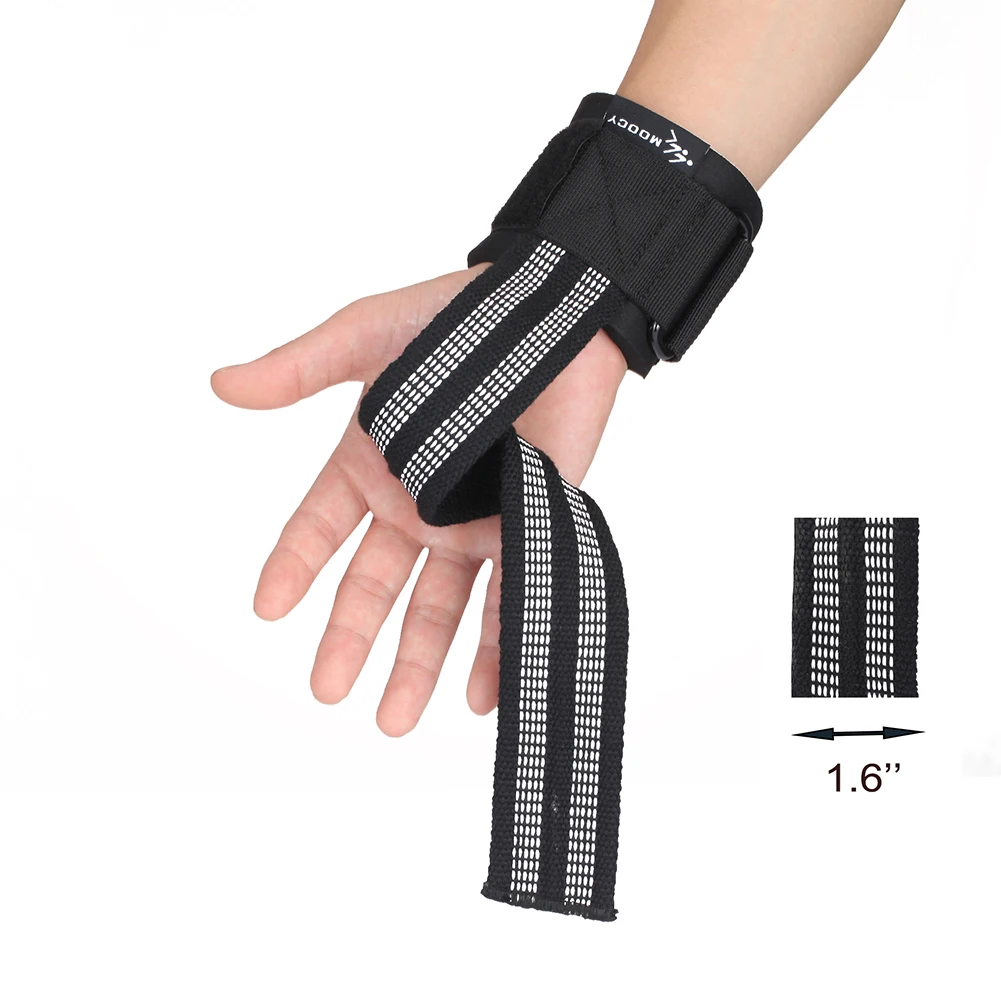 

Professional Wrist Pull Strap Gym Fitness Weight Lifting Sports Wrist Straps Sports Wristband Training Bands 17x13inch