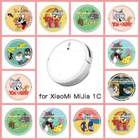 provide customized custom animation sticker for xiaomi robot mijia robotic 1c mop vacuum cleaner skin spare parts accessories