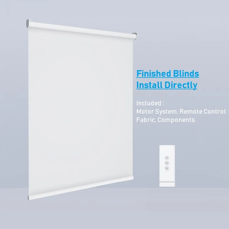 Моторизованные шторы на роликах электрические солнечные затемняющие для окон