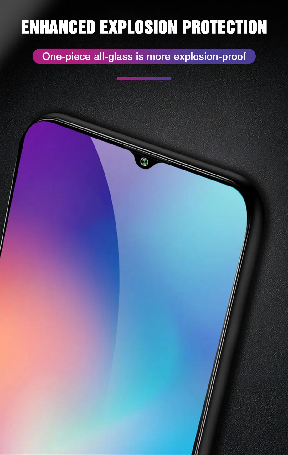 9D закаленное стекло на samsung Galaxy A50 A20 A10 протектор экрана для samsung A70 A40 A30 полное покрытие стекла на samsung A50