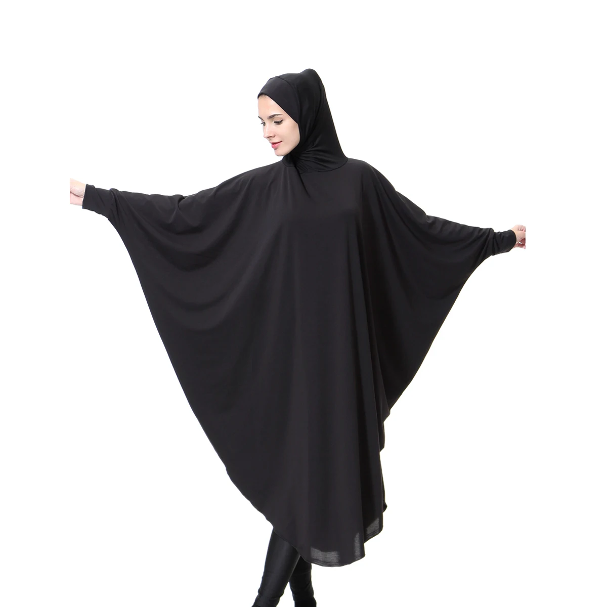 Модное мусульманское платье Женская молитвенная одежда хиджаб Абая полная
