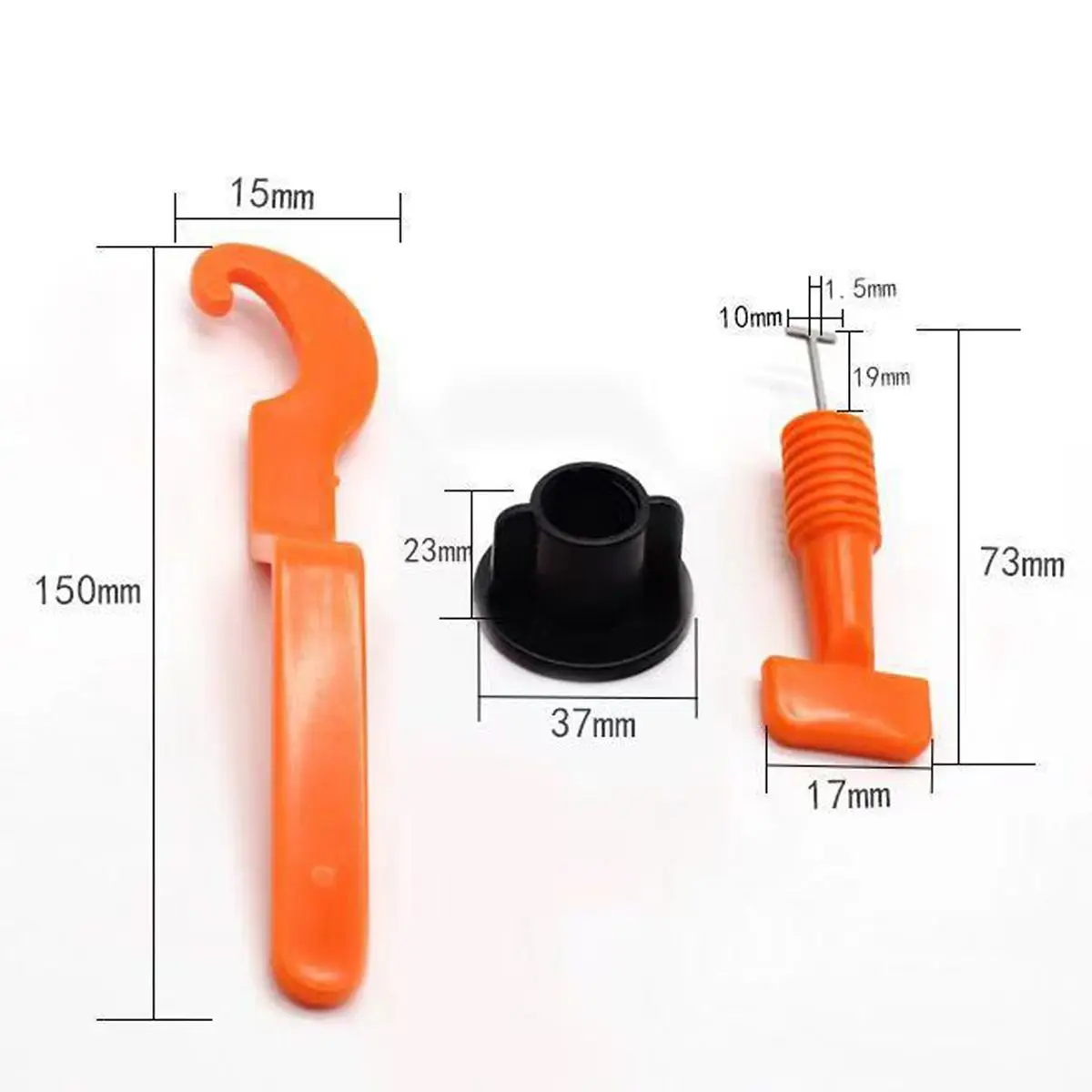 

100/150Pcs set T-type Level Wedges Tile Spacers for Flooring Wall Tile Carrelage Leveling System Leveler Locator Spacers Plier