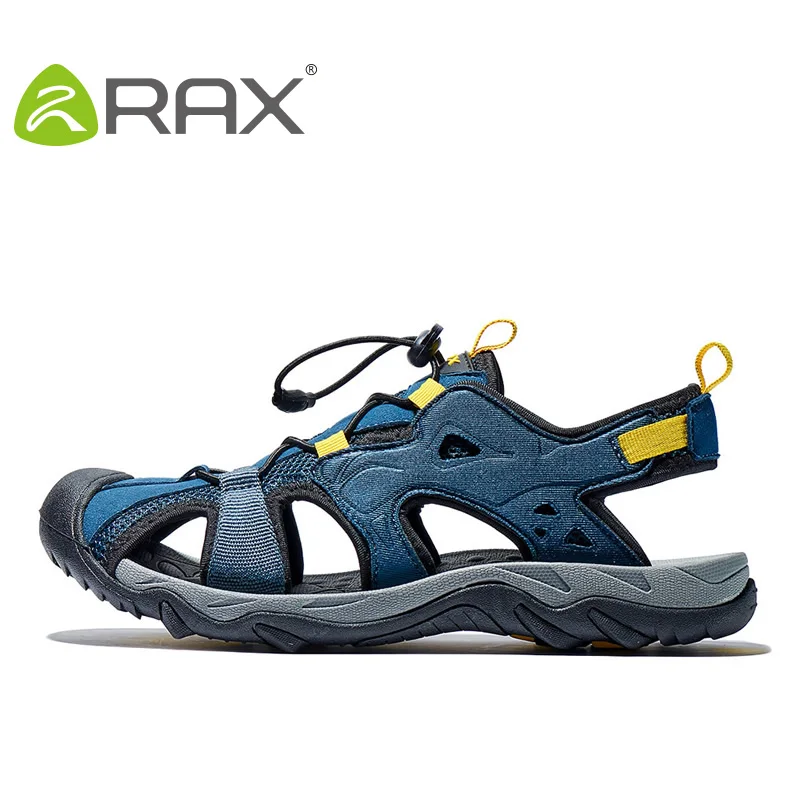RAX 2021 Новая летняя дышащая майка с длинным рукавом мужские уличные сандалии для