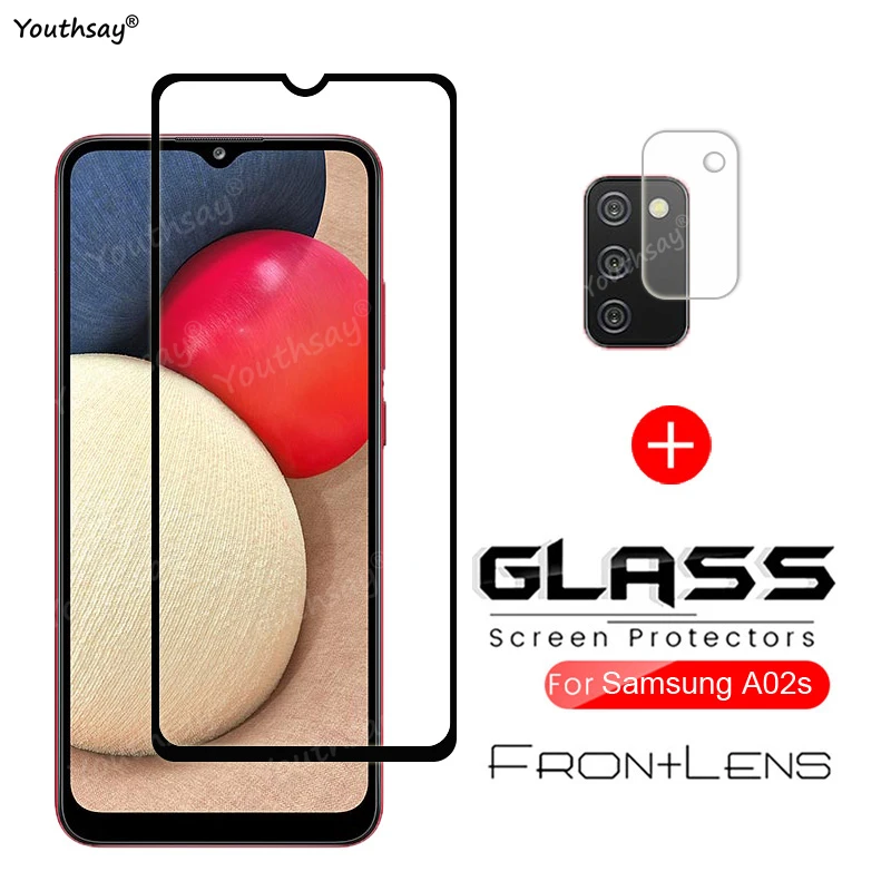 

For Samsung Galaxy A02s Glass for Samsung A02s A03S A52 A72 A32 M32 A22 Glass Screen Protector For Galaxy A02s Tempered Glass