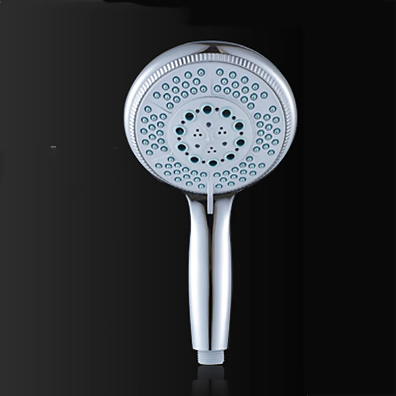 multifunctional large panel water saving shower head with switch to turn off the water hand held shower head bathroom accessori free global shipping