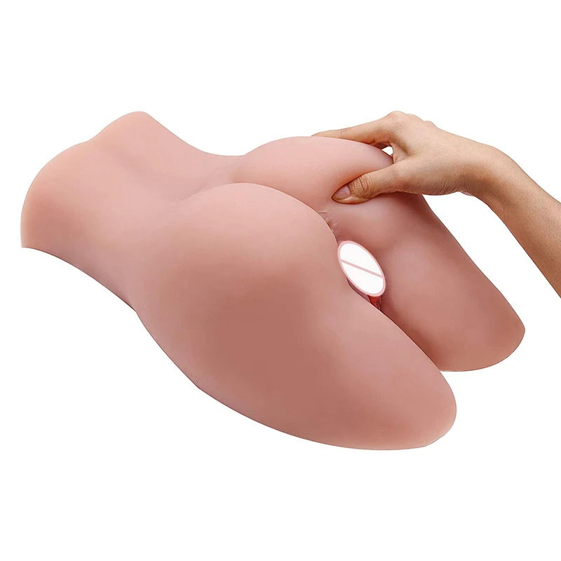 Силиконовая 3D секс кукла с большой попой искусственная вагина анус Двойные