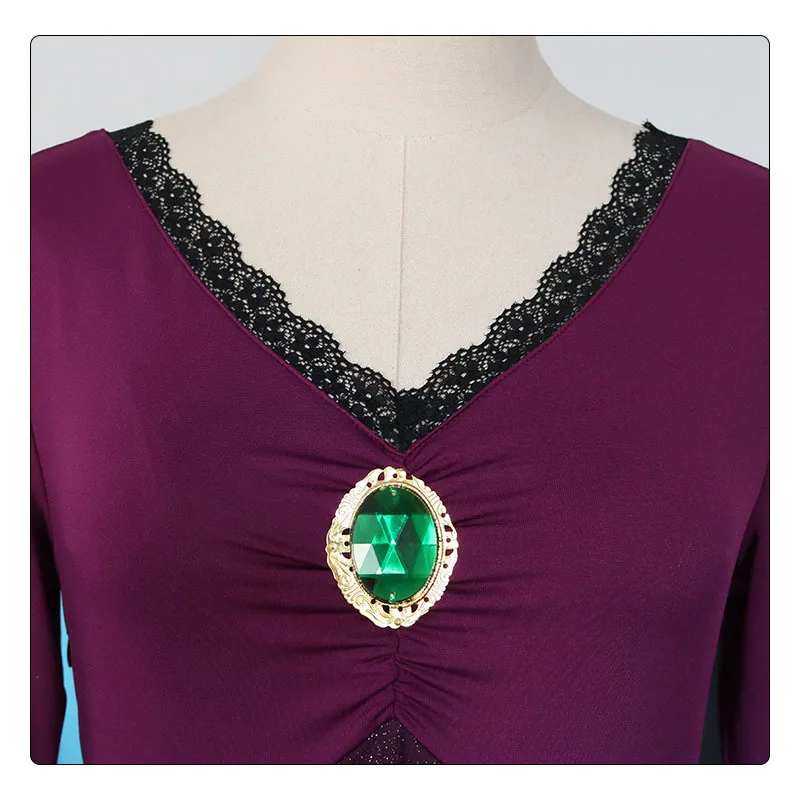 Женский костюм Эльзы замер 2 маскарадный для Хэллоуин и Рождество костюмы