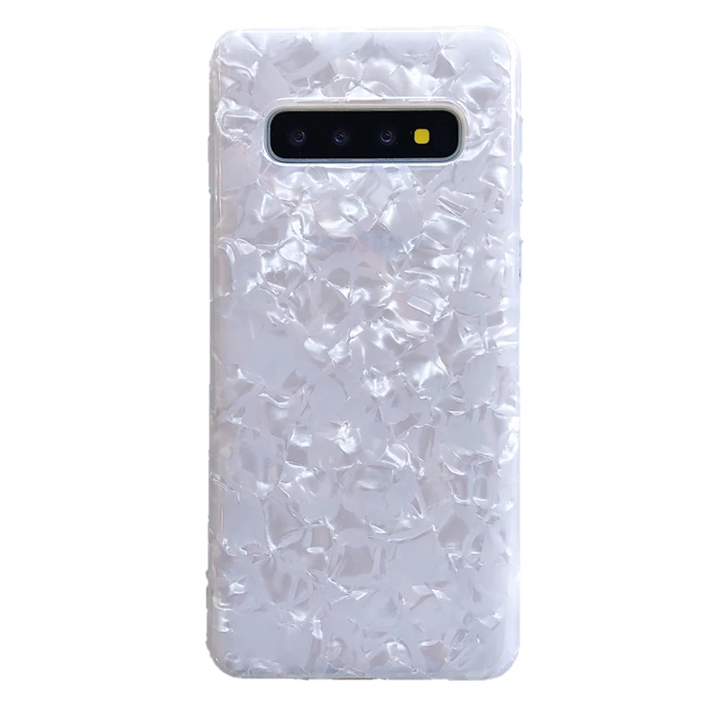 KEXIN Glitter Phone Case For Samsung S10 Plus Dream Shell Pattern Cases Galaxy S8 S9 Soft TPU Silicone Covers |