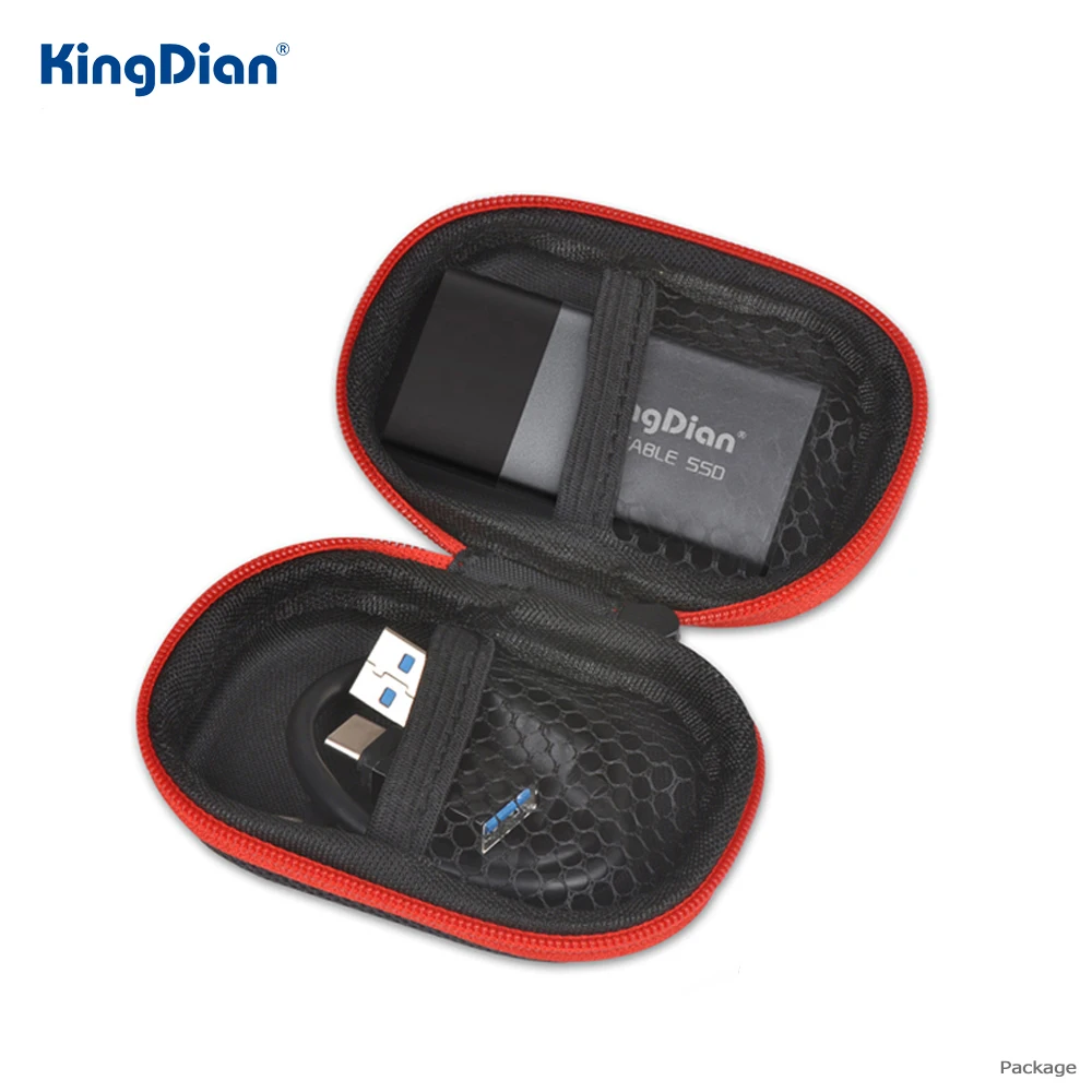 KingDian Портативный SSD 120 ГБ 250 500 1 ТБ внешний твердотельный накопитель USB3.0 Тип C