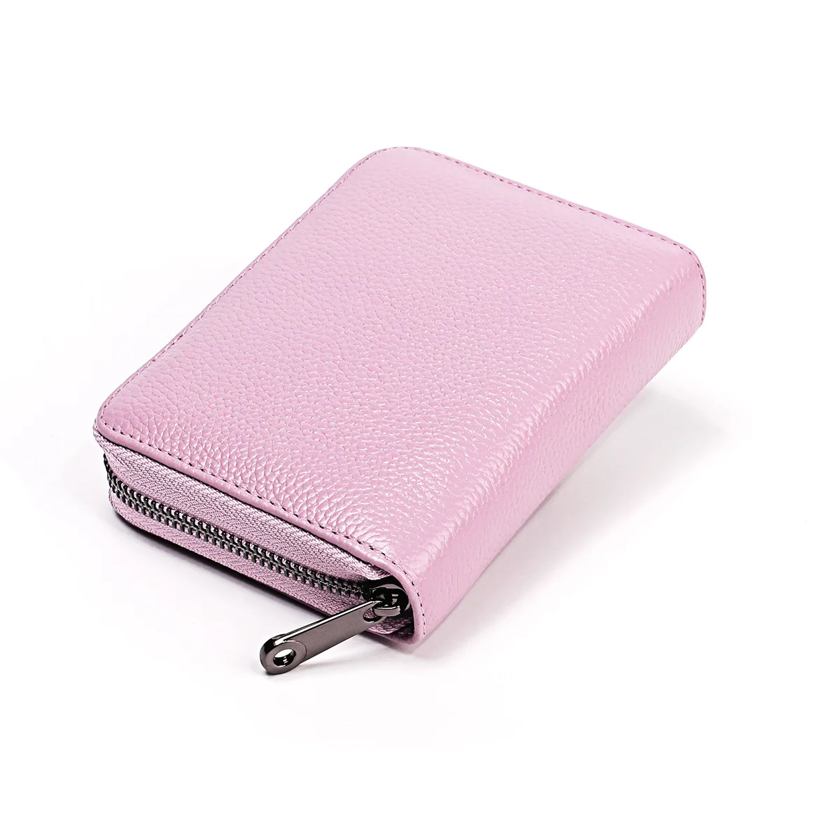 

Anti Rfid Luxury Designer Purses Handbags Genuine Leather Small Women Men Wallet Id Credit Card Holder Bank Clutch Zipper Coin