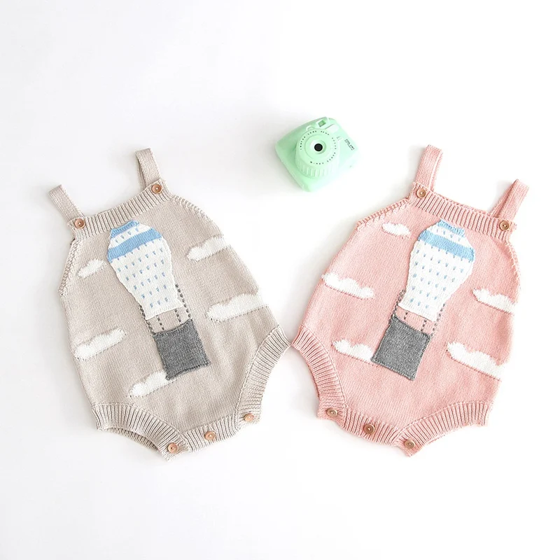 Newborn Baby Spring Autumn Bodysuit Lovely Cute Boy Girls Sleeveless Sweater Toddler Girl Party Baptism 0-24m Vest | Мать и ребенок