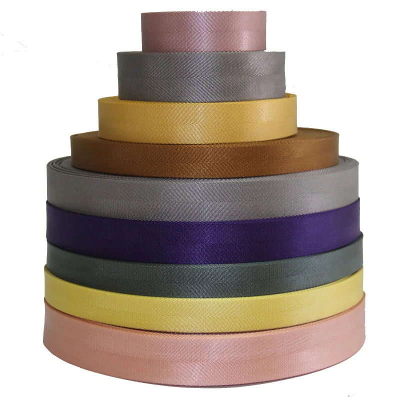 

25mm 100% Nylon Webbing Herringbone Tape
