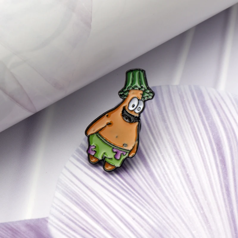 1 шт. эстетическая эмалированная Заколка-значок для рубашки сумки | Украшения и