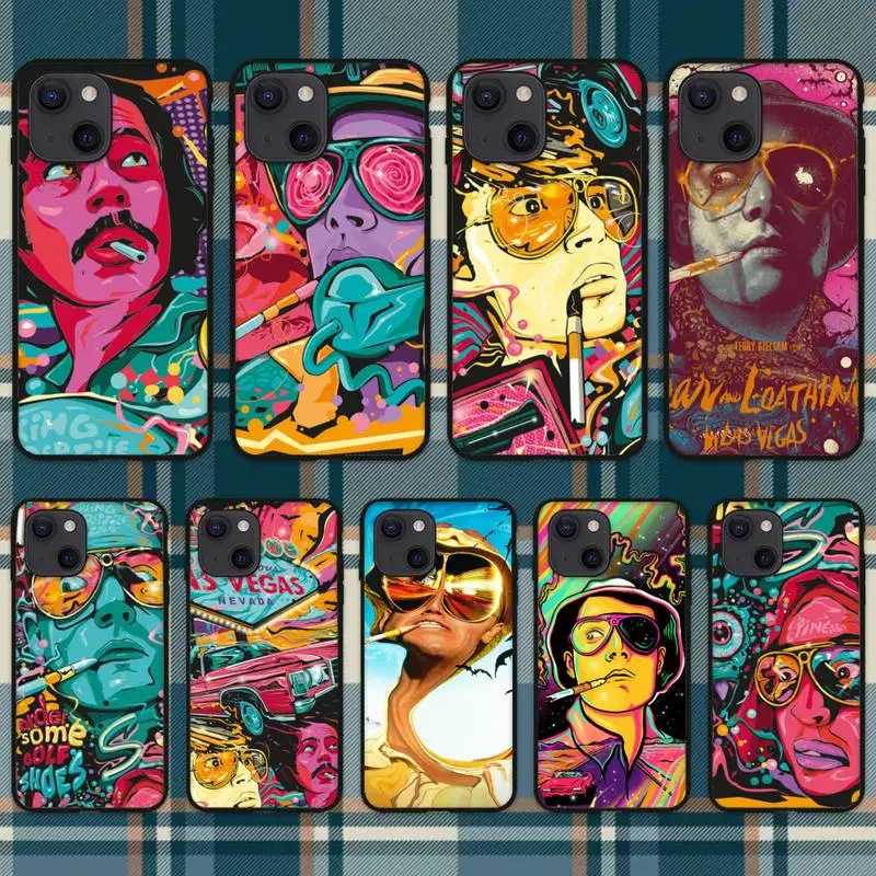 Чехол для телефона ZORORONG Fear and Loathing in Las Vegas для iPhone 11 12 Mini 13 Pro XS Max X 8 7 6s Plus 5 SE XR Shell on.