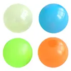 4 шт. потолочные липкие шарики, светящиеся сжимаемые шарики для снятия стресса, липкие шарики, мячи для снятия стресса, светящиеся игрушки-антистресс