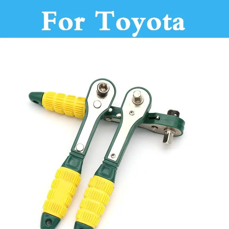 

Ручка-отвертка с головкой 1/4 дюйма, торцевой гаечный ключ 6,35 для Toyota Vios Corolla Reiz Prius Rav4 Corolla Prado Fjcrown Tundra