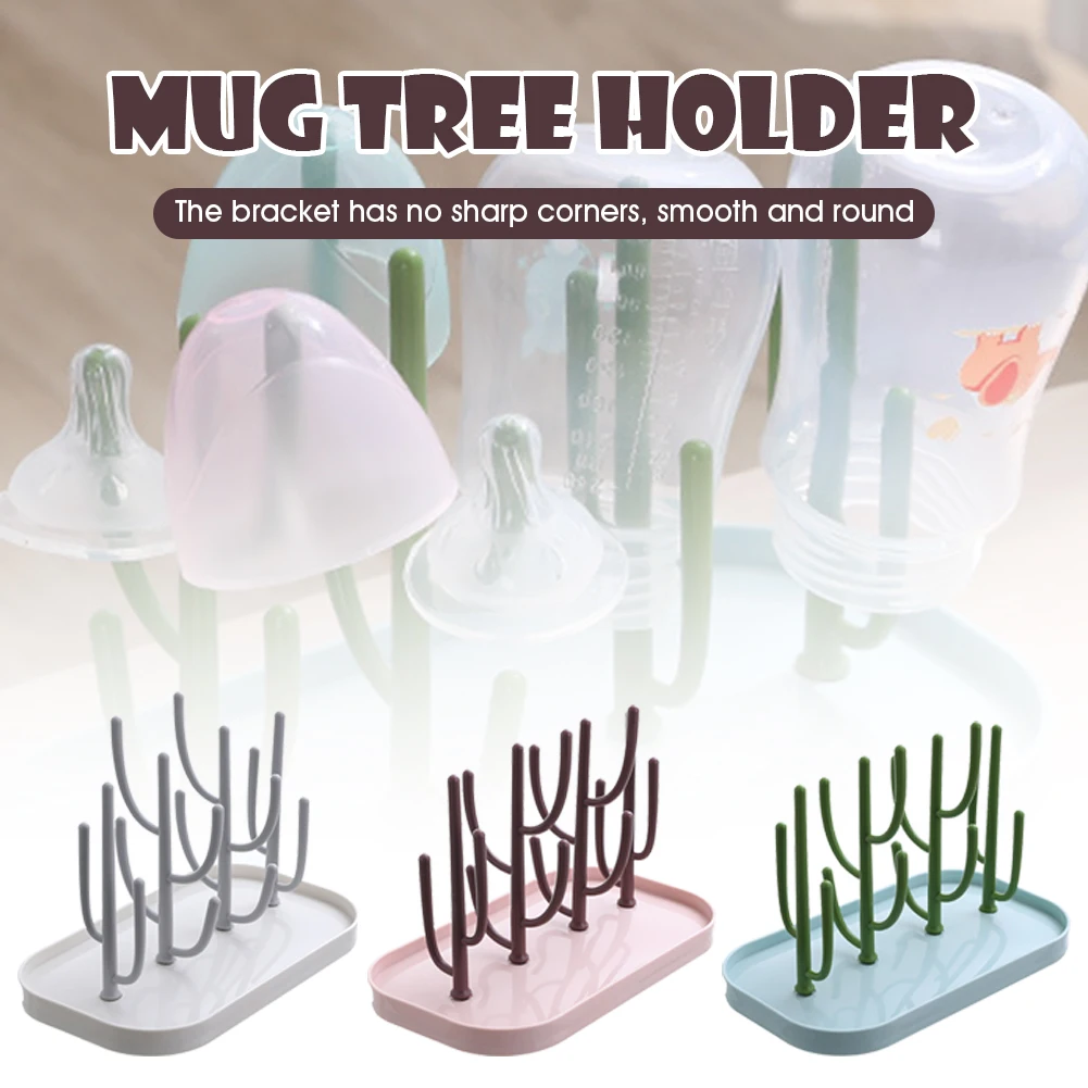 

Baby Feeding Bottle Drain Rack Nipple Feeding Cup Holder Storage Drying Rack Bottle Cleaning Drying Home Organizer Accessories