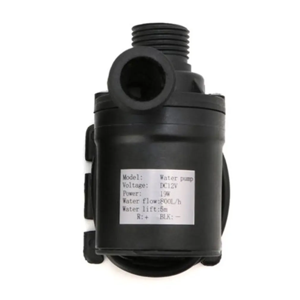 Ультратихий Погружной водяной мини-насос DC12/24V 800L/H с бесщеточным Мотором