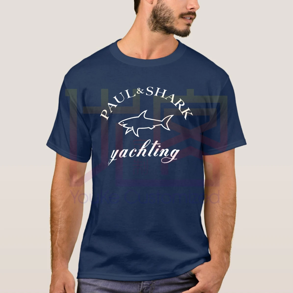 Paul & Shark Yaching футболка Herre Champiom winner tee Мужская брендовая одежда классический стиль