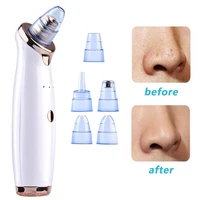 new electric small bubble blackhead remover usb rechargeable pore acne pimple removal vacuum suction facial cleaner tool