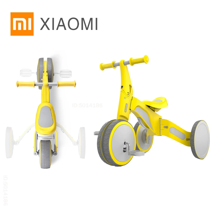 Детский трехколесный велосипед Xiaomi можно превратить в подходит для разных