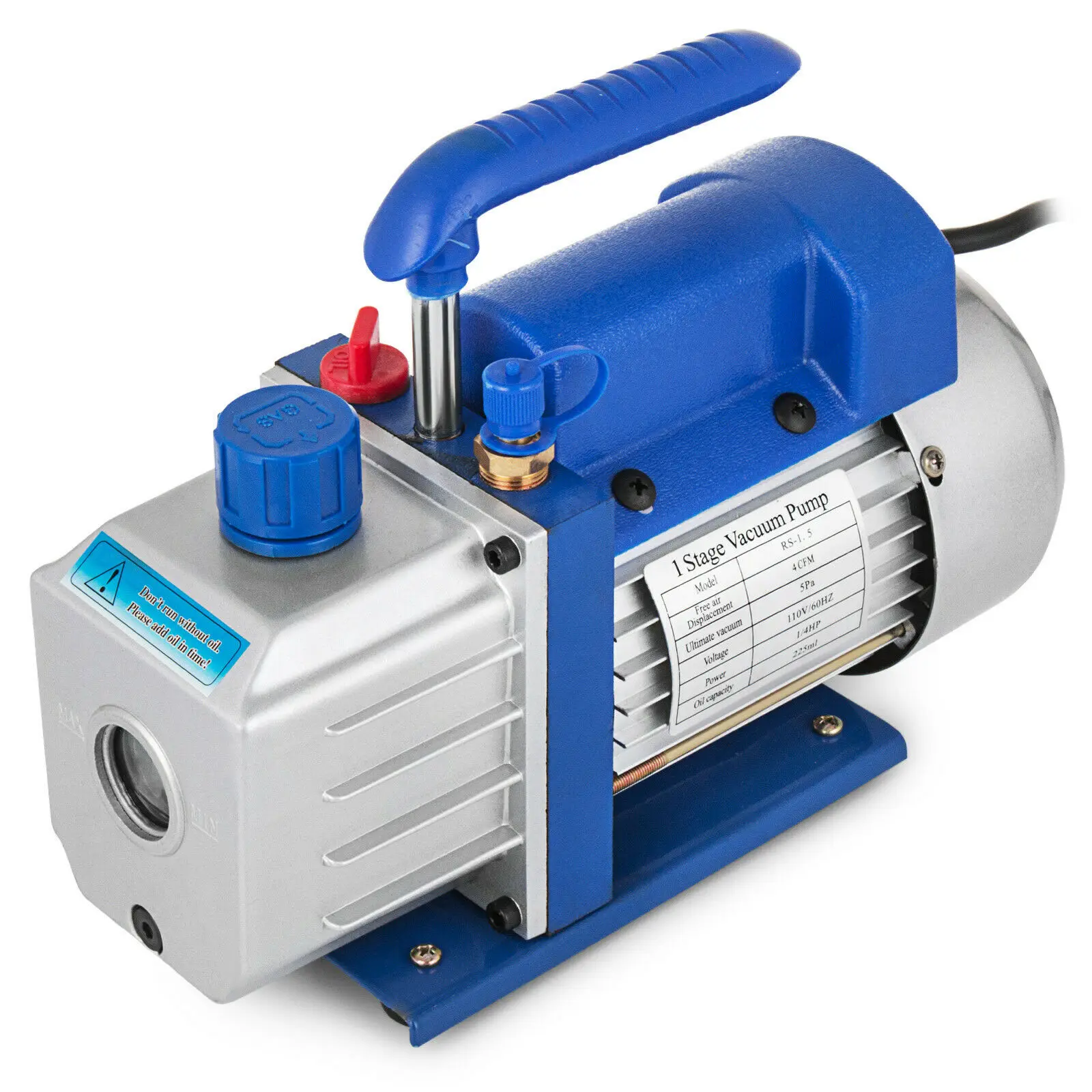 Вакуумная камера (2 галлона) силиконовая дегазация с вакуумным насосом 4CFM 1/3HP |