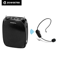 zoweetek original wireless portable uhf mini audio loudspeaker usb voice amplifier for teachers tour guide yoga instructor z615