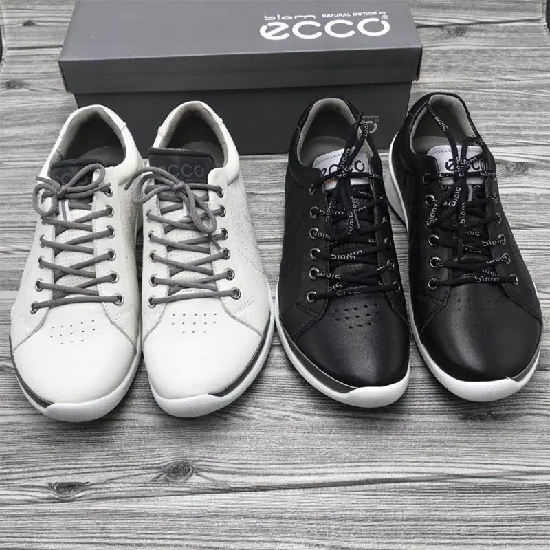 

Professional Golf Shoes Authentic Leather Breathable Golf Shoes Men Black Wearable Man Golf Sneakers Autumn Man Sports Shoes