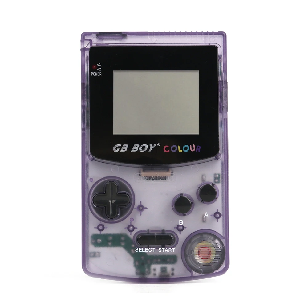 

1PCS GB Boy Colour Color Handheld Game Player 2.7" Portable Classic Game Console Consoles With Backlit 66 Built-in Games