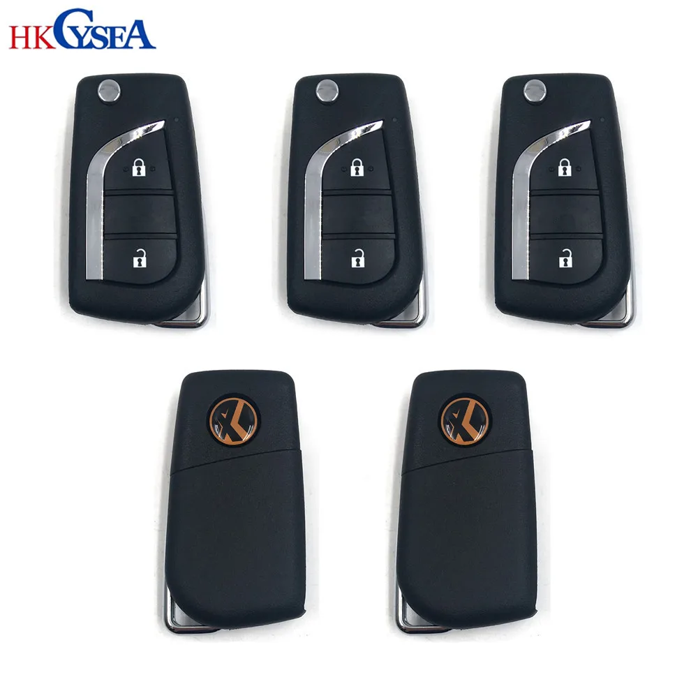 HKCYSEA 5 шт. 2/3 кнопок для Toyota Xhorse VVDI2 программатор VVDI ключ инструмент универсальный