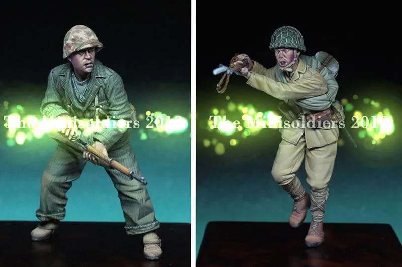 

1/35 Resin Figures Model kits Unassambled Unpainted 632-1