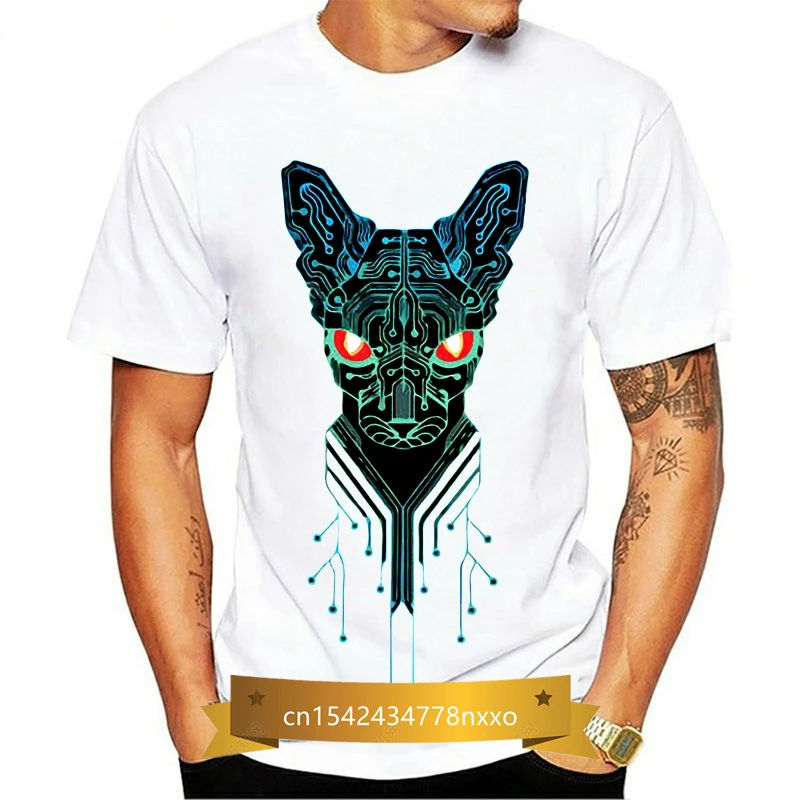 

Robot Dog Red Eyes Technology Funny Joke Men T Shirt Tee top t-shirt Summer New Print Man 2018