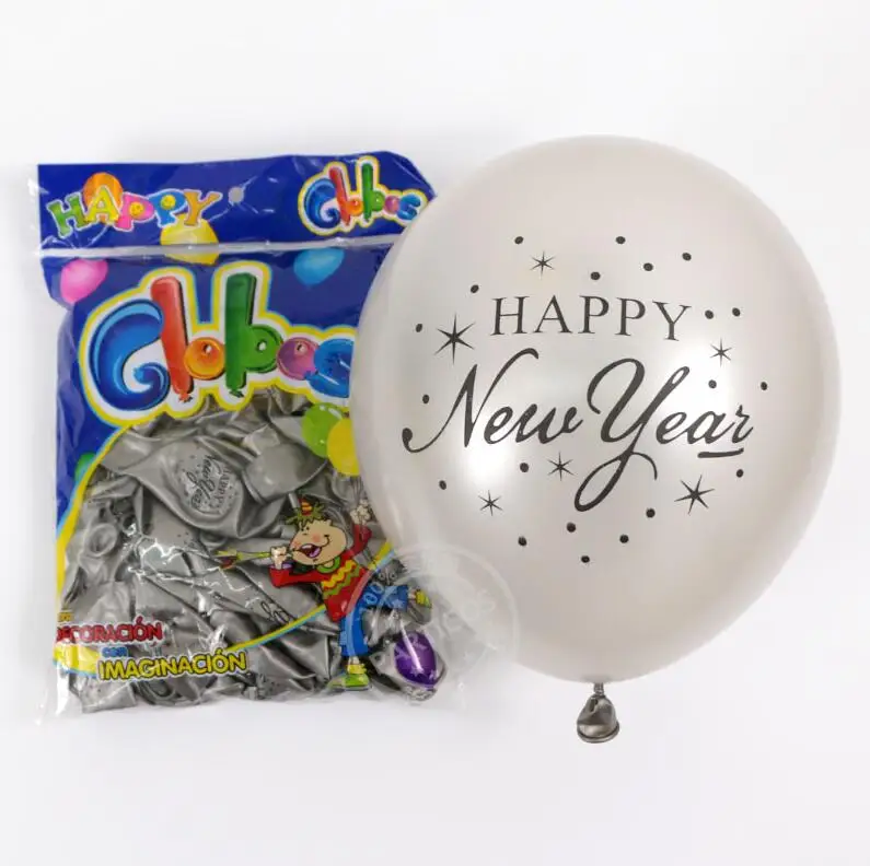 silver 4pcs Number Foil Balloons 40inch Green Silver Digit Air Balloons Christmas Decoration Happy New Year Globos Graduation - Цвет: silver