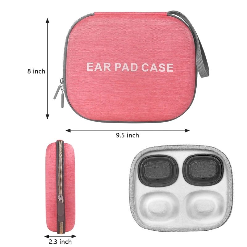 

Hard Protective Cover Skin Storage Handbag Carrying Case for airpods Max Ear Pad W8ED