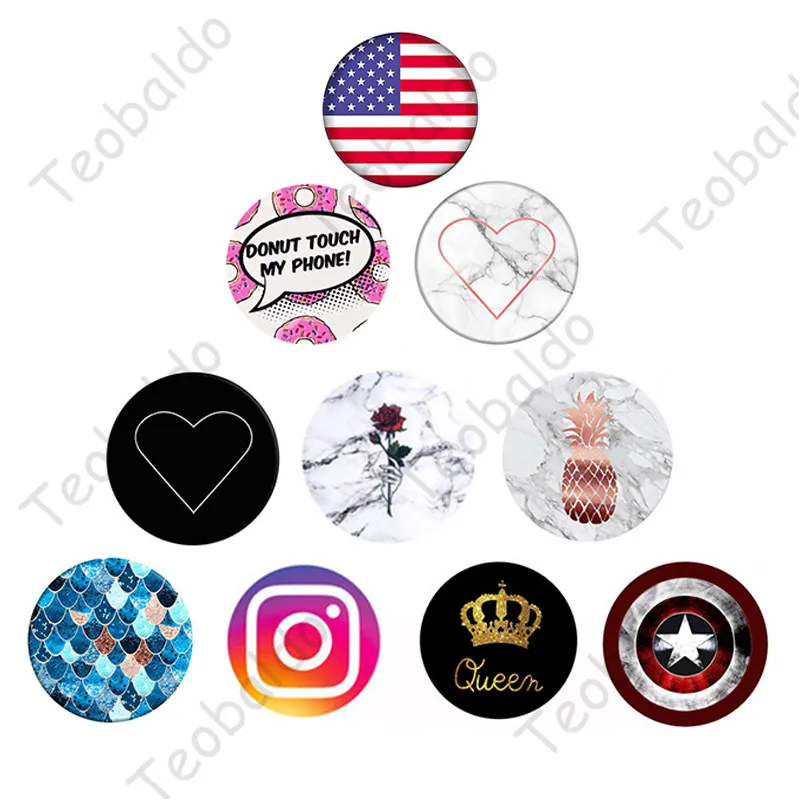 Модная Складная Подставка для планшета с розеткой и удобным захватом пальцев iPhone