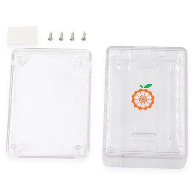 1 комплект DC 5V 0.2A вентилятор с винтами для Raspberry Pi и шт. ABS защитный чехол Orange One | Дом