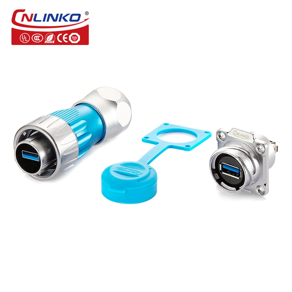 Коннектор для передачи данных от производителя Панельное крепление USB 3 0